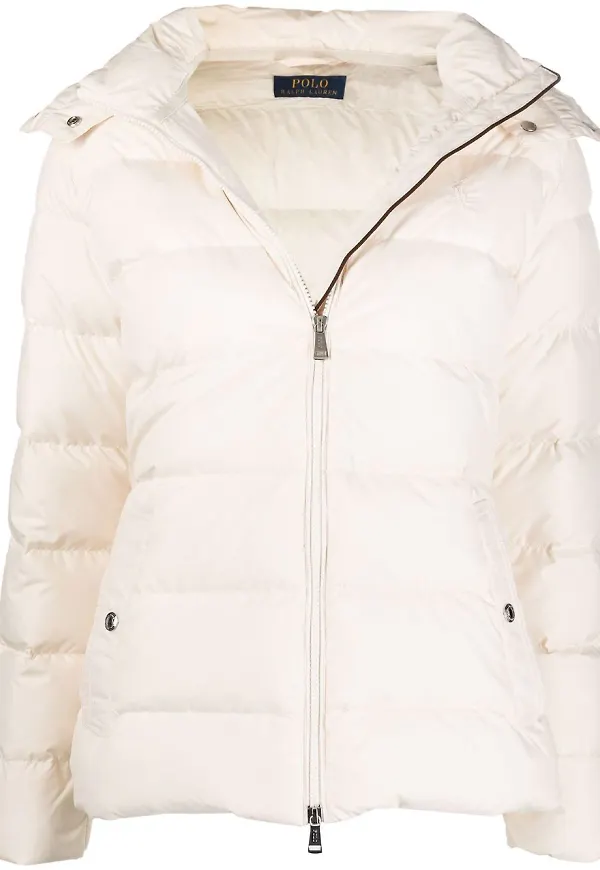 Polo Ralph Lauren vadderad jacka med logotyp - Neutral