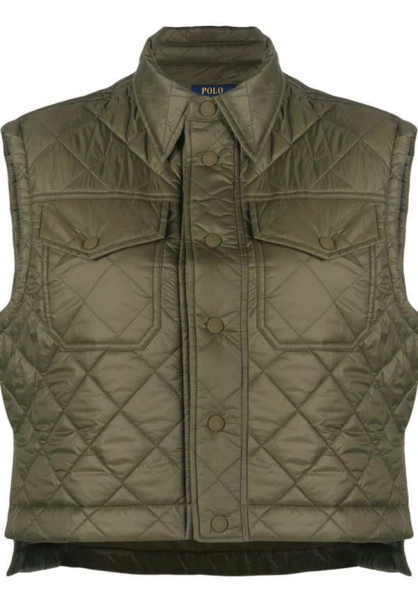 Polo Ralph Lauren Westbreak quiltad väst - Grön