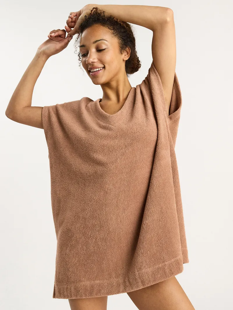 Poncho i frotté