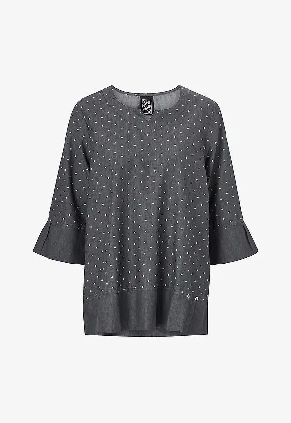 Pont Neuf - Blus pnHadil Blouse - Grå