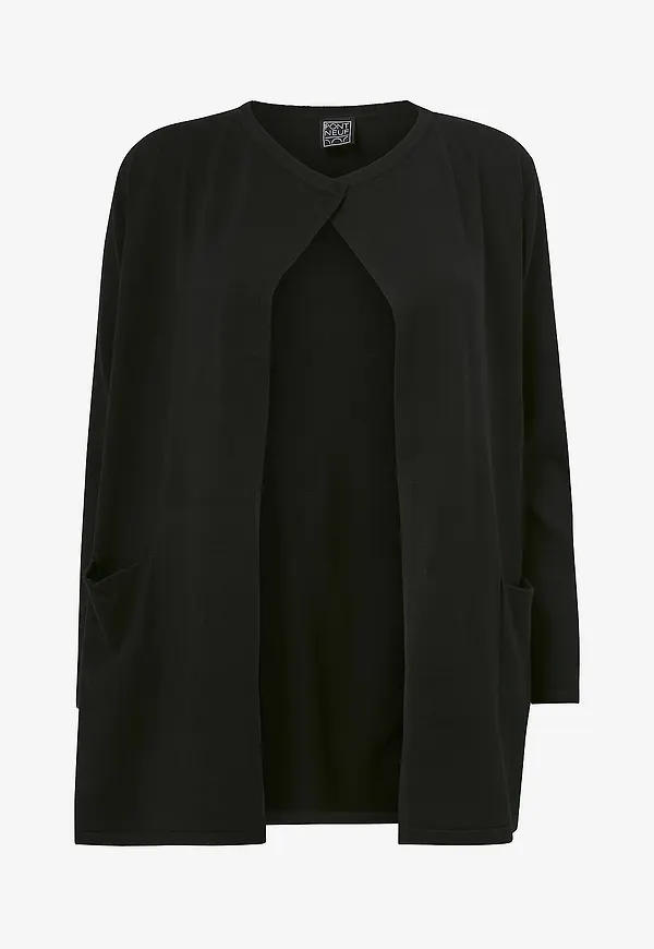 Pont Neuf - Cardigan Knit - Svart