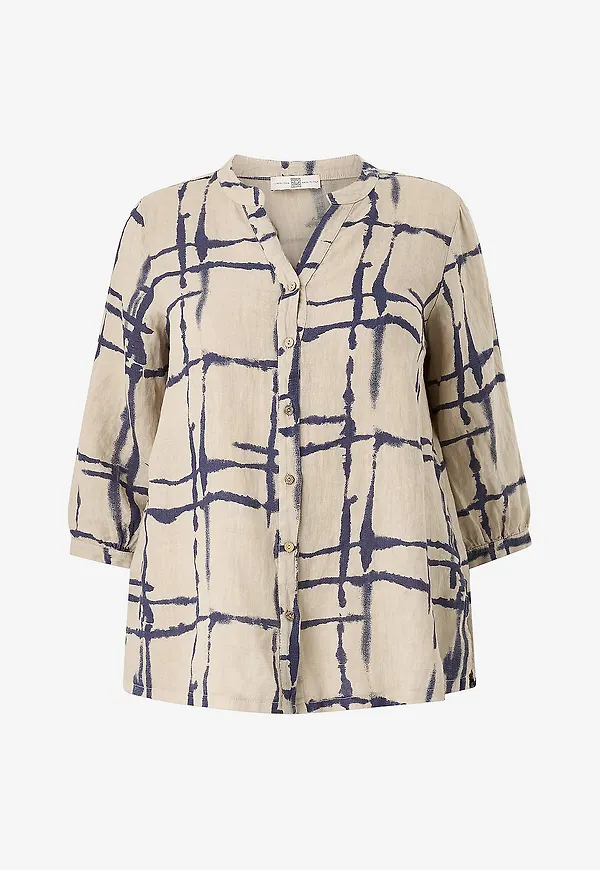 Pont Neuf - Linneblus pnJanita - Beige