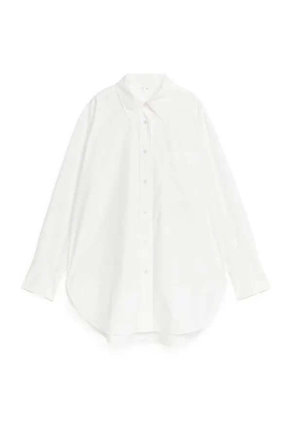 Poplin Shirt - White