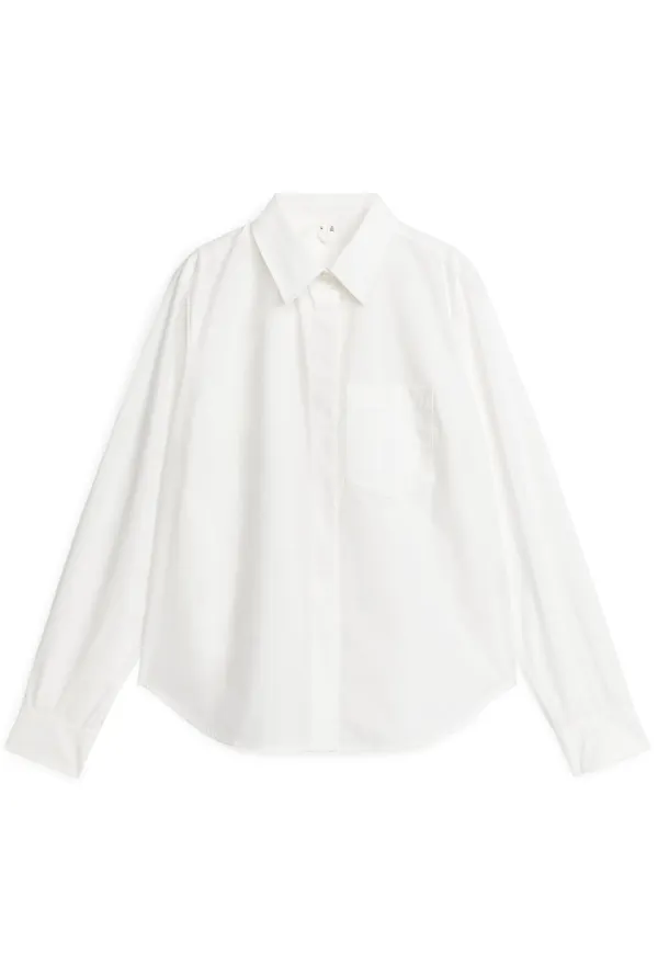 Poplin Shirt - White