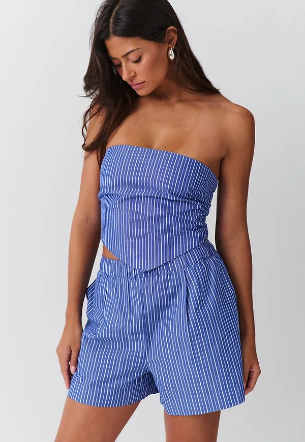 Poplin shorts