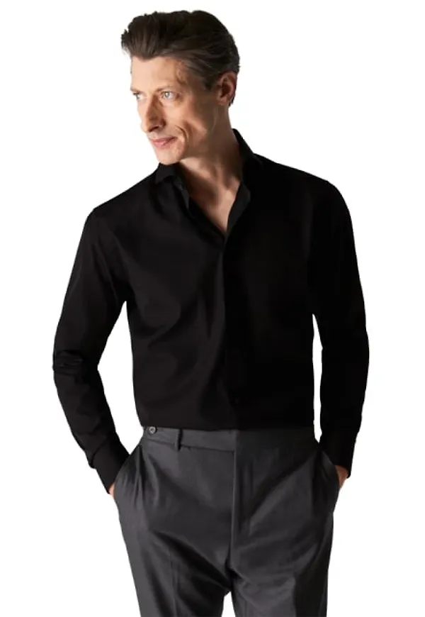 Poplinskjorta Slim Fit