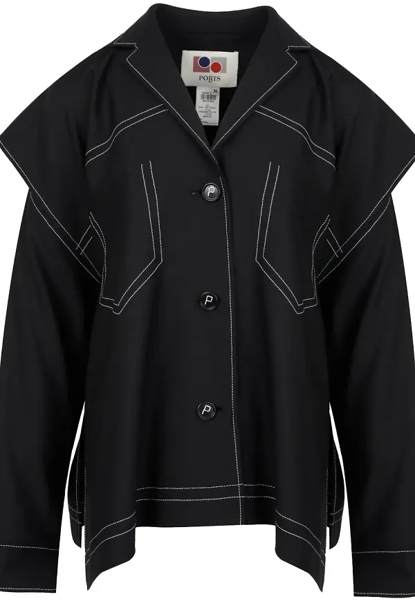 Ports 1961 jacka - Svart