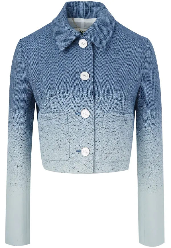 Ports 1961 kort jacka - Blå