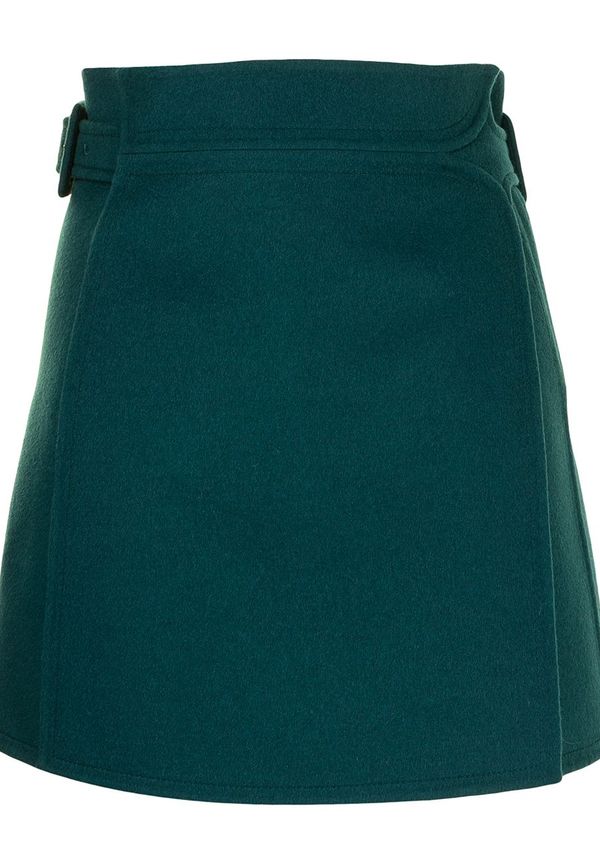 Ports 1961 kort kjol med hög midja - Grön