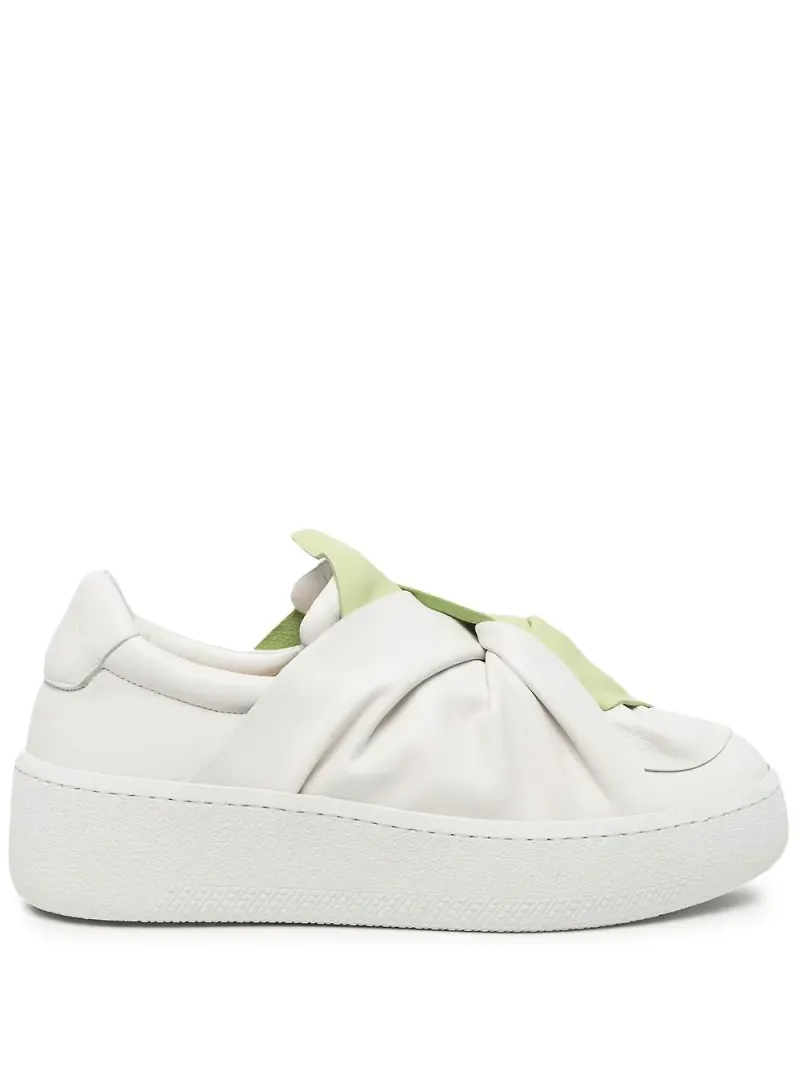 Ports 1961 loafers med knutdetalj - Vit