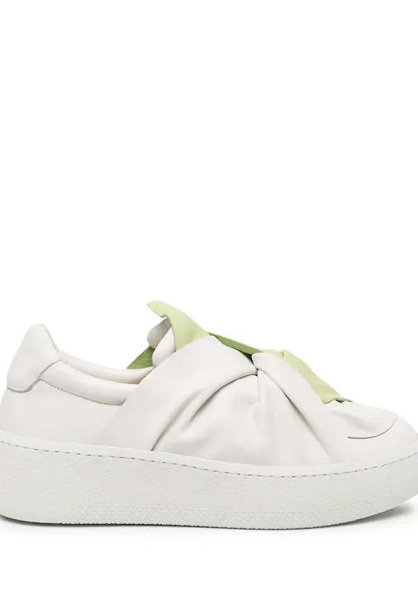 Ports 1961 loafers med knutdetalj - Vit