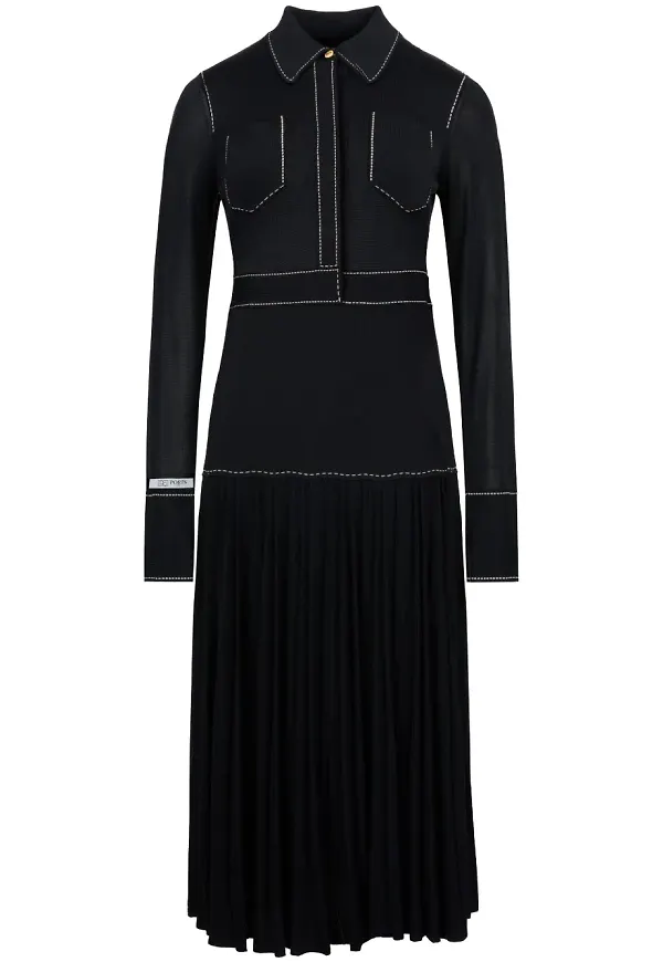Ports 1961 utsvängd klänning - Svart