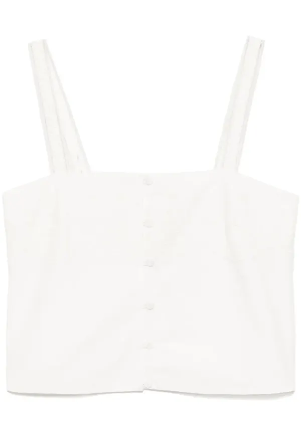 Posse Beryl camisole-top - Vit