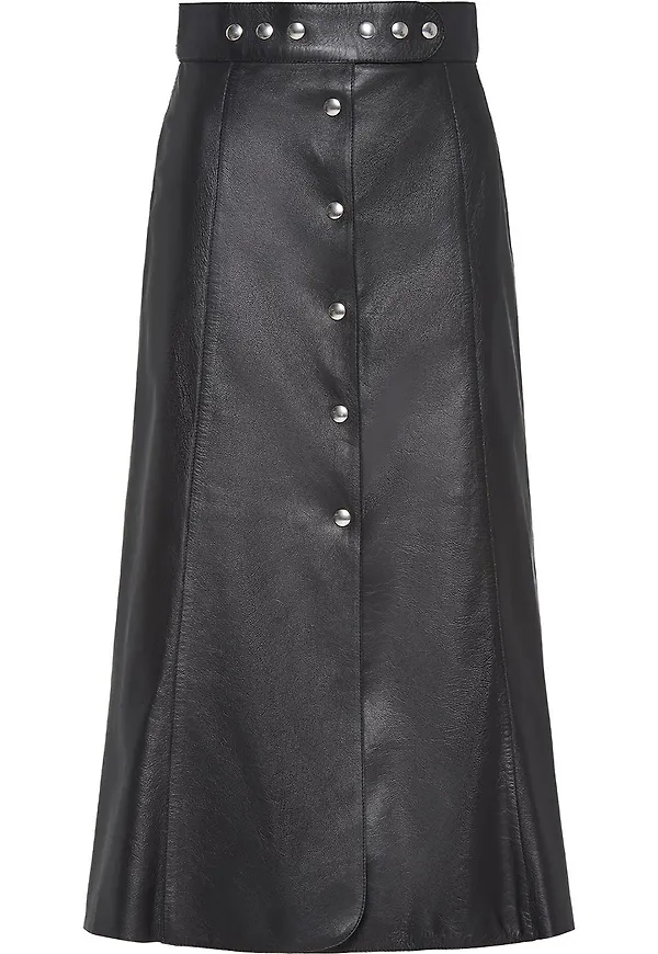 Prada A-linjeformad kjol - Svart