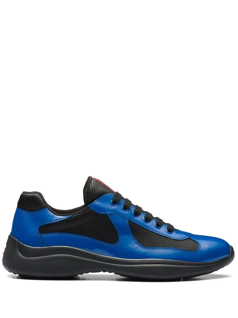 Prada America's Cup låga sneakers - Blå