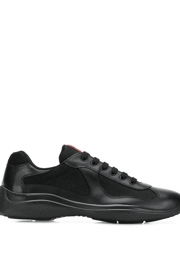Prada America's Cup sneakers - Svart