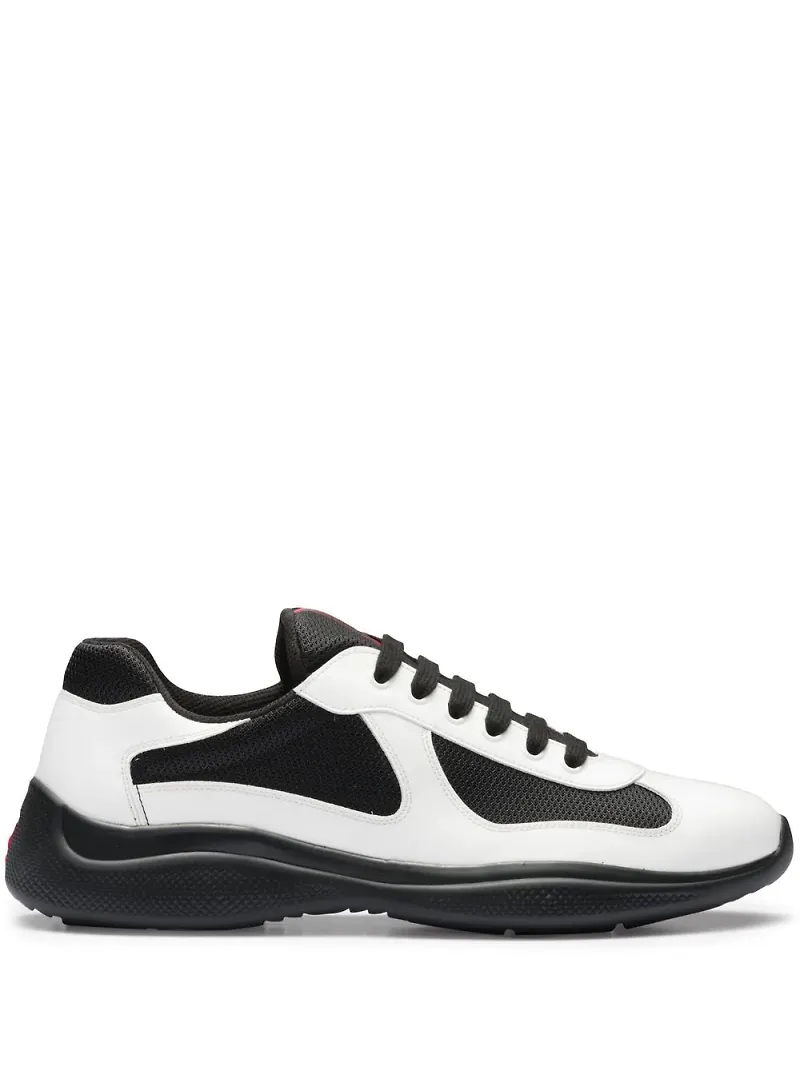 Prada Americas Cup låga sneakers - Vit