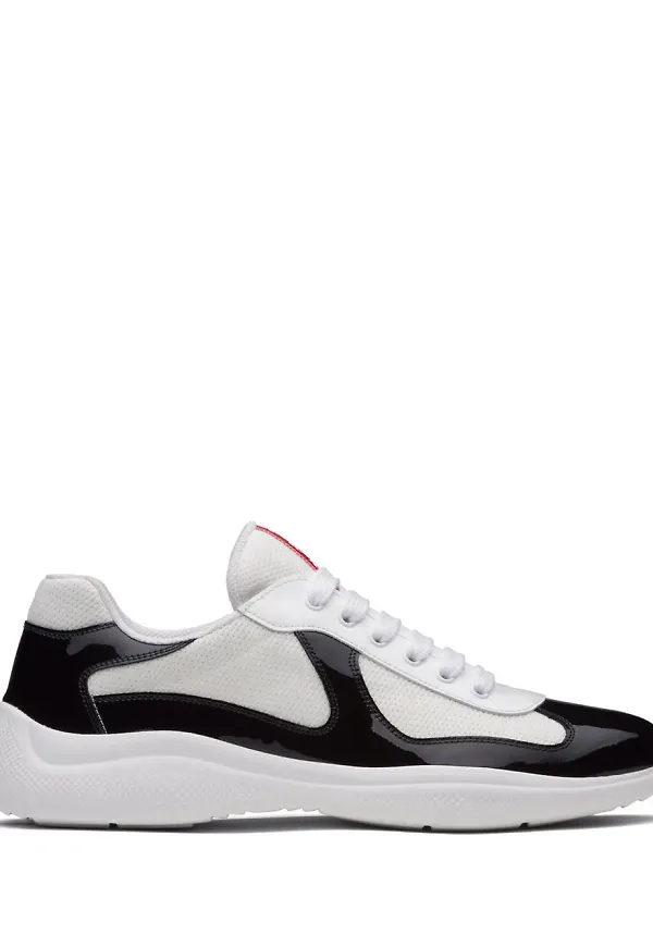 Prada Americas Cup låga sneakers - Vit