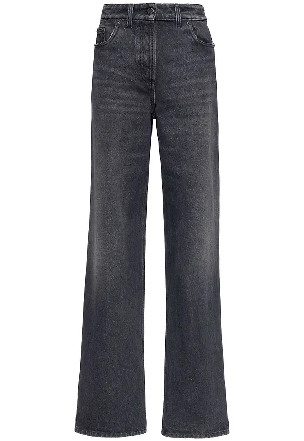 Prada boyfriend-jeans - Svart