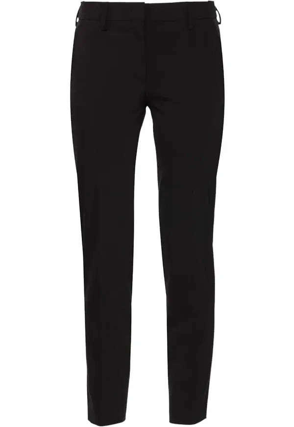 Prada byxor i tech-material - Svart