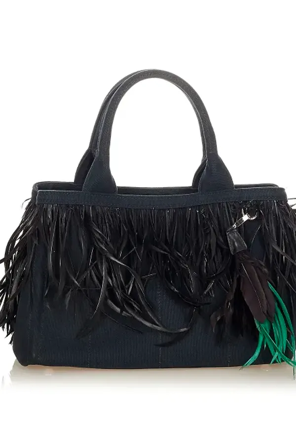 Prada Canapa Satchel