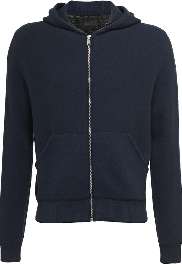 Prada cardigan i kashmir - Blå