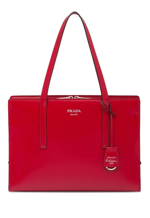 Prada Carolyn totebag - Röd