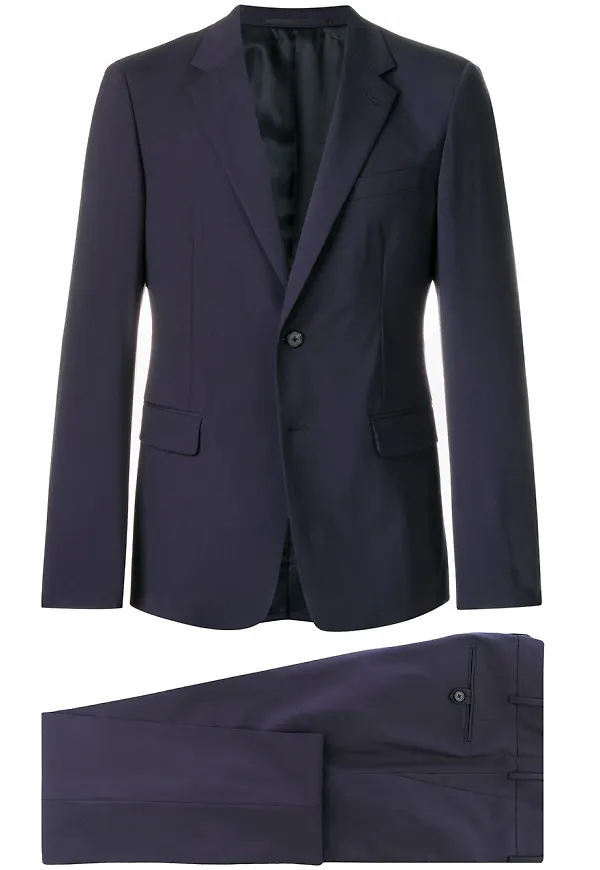 Prada classic formal suit - Blå