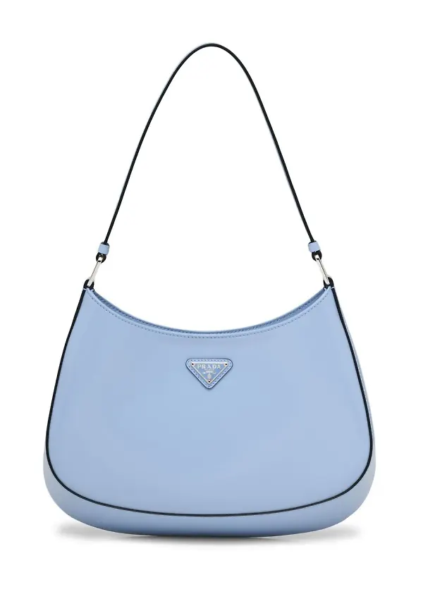 Prada Cleo axelremsväska - Blå