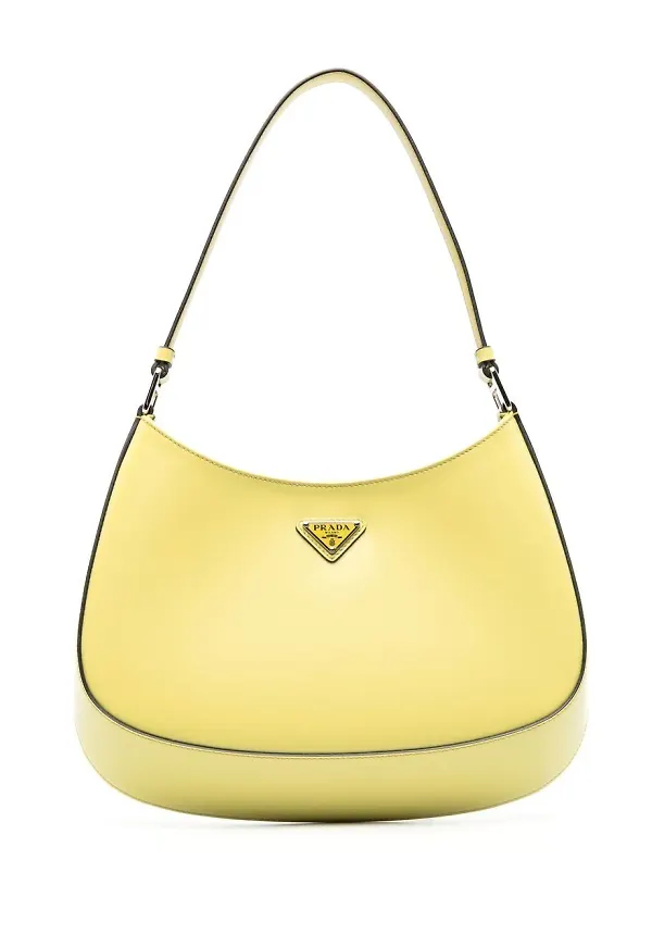 Prada Cleo axelväska - Gul