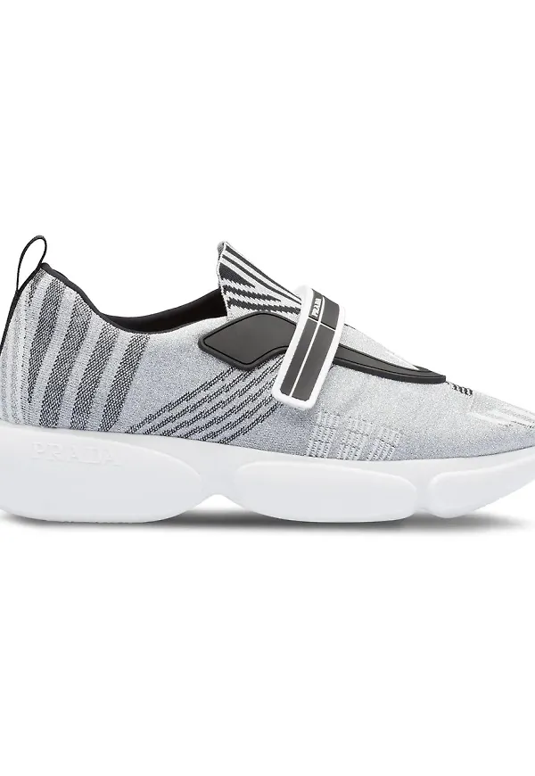 Prada Cloudbust sneakers - Silverfärgad