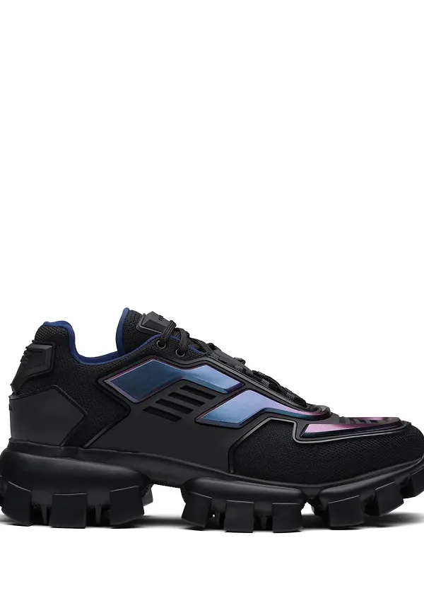 Prada Cloudbust Thunder låga sneakers - Svart