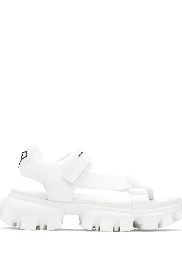 Prada Cloudbust Thunder sandaler - Vit