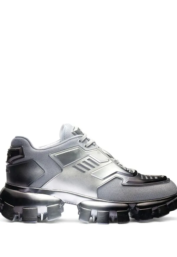 Prada Cloudbust Thunder sneakers - Silverfärgad