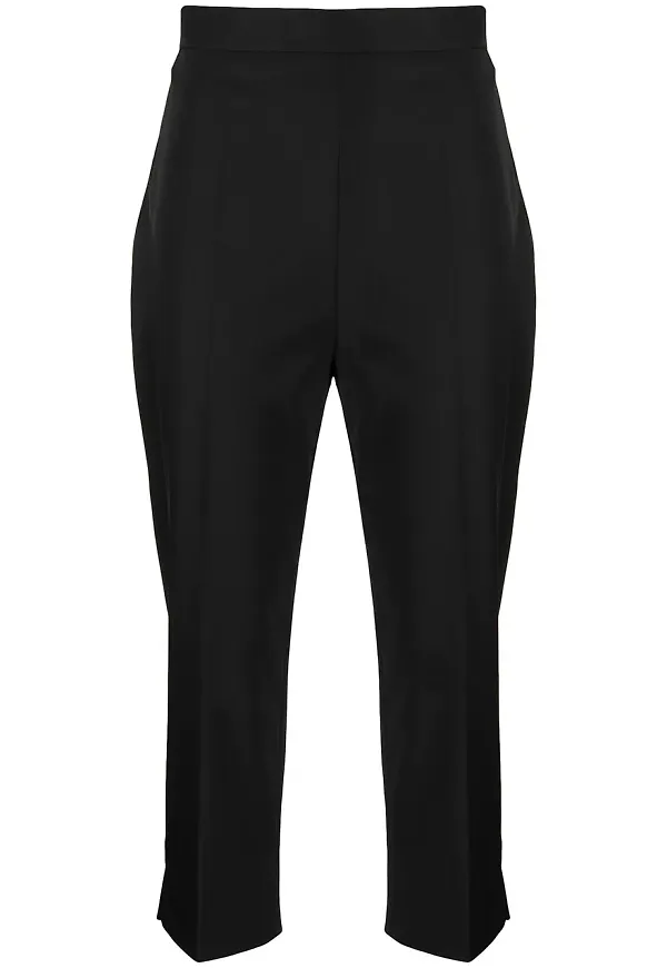 Prada croppade skinny-byxor - Svart