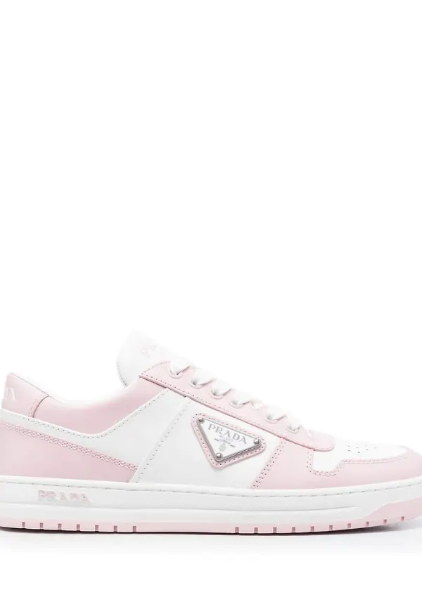 Prada Downtown låga sneakers - Rosa