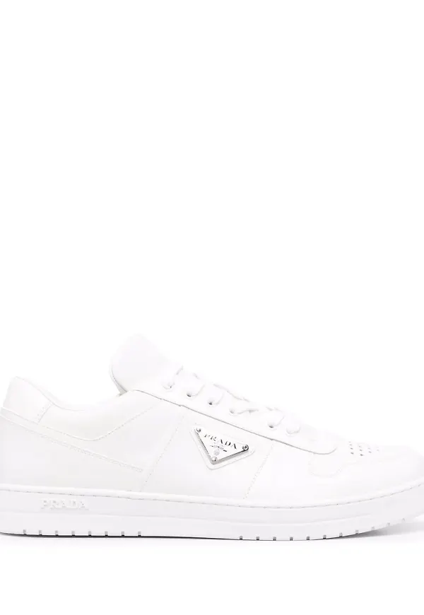 Prada Downtown låga sneakers - Vit