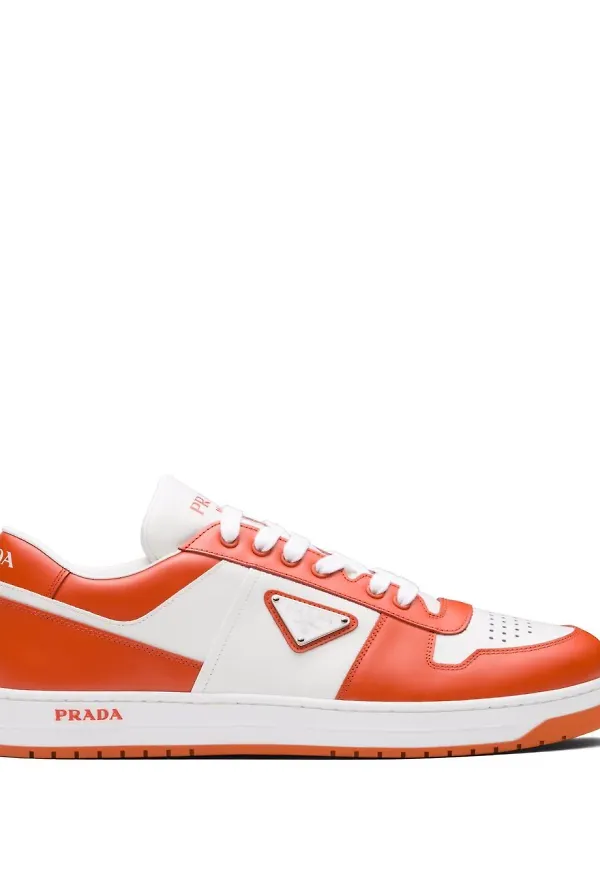 Prada Downtown låga sneakers - Vit