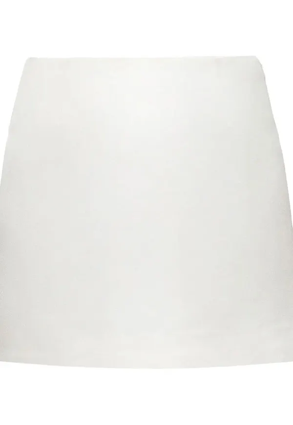 Prada dubbel minikjol - Vit