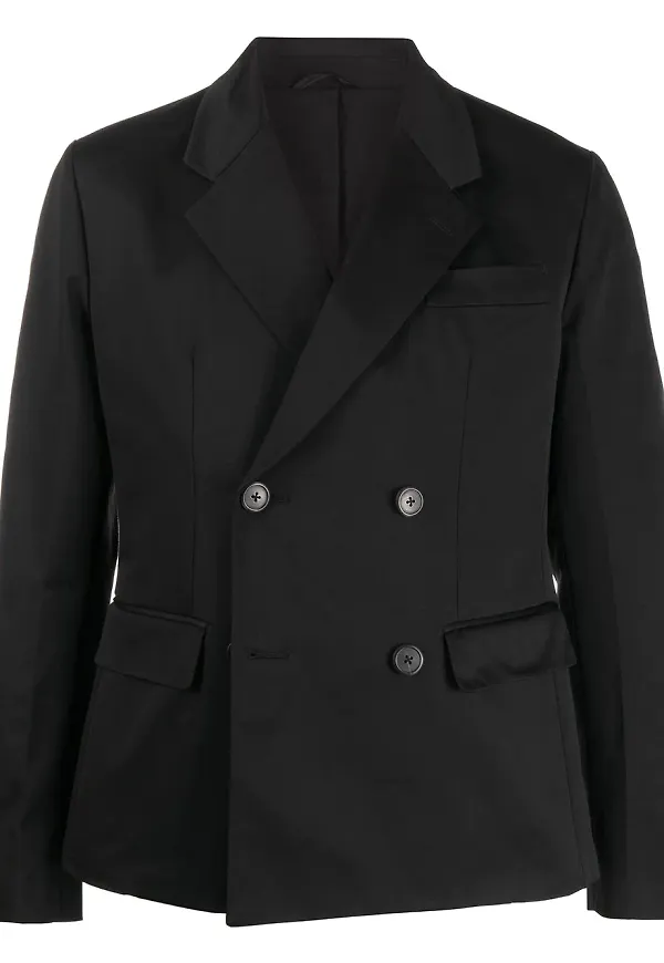 Prada dubbelknäppt blazer - Svart