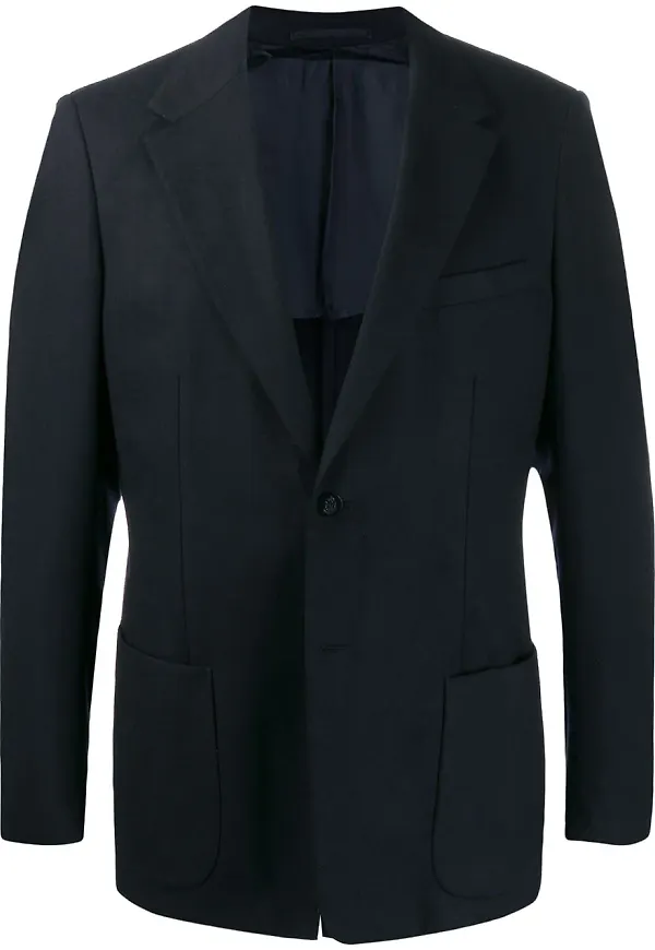 Prada enkelknäppt blazer - Blå