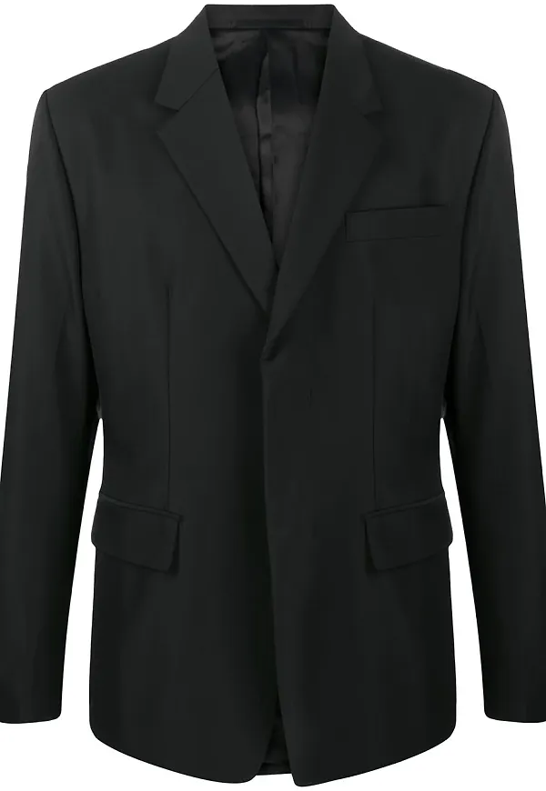Prada enkelknäppt blazer - Svart