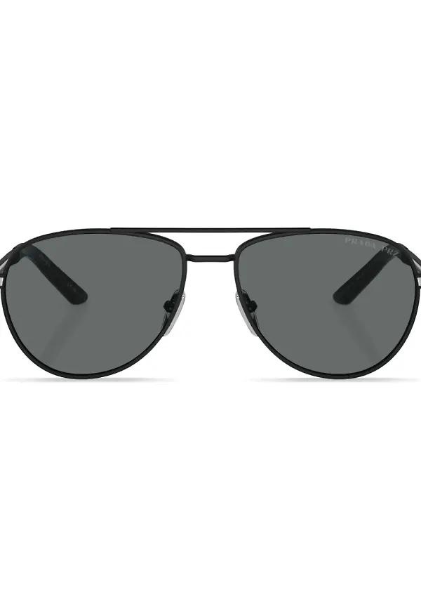 Prada Eyewear pilotsolglasögon - Svart