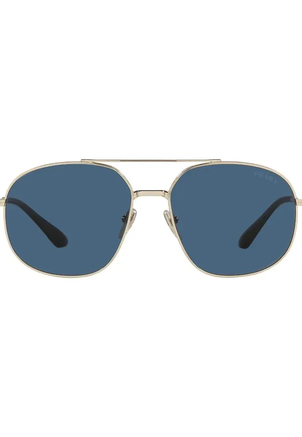 Prada Eyewear PR 51YS pilotsolglasögon - Guldfärgad