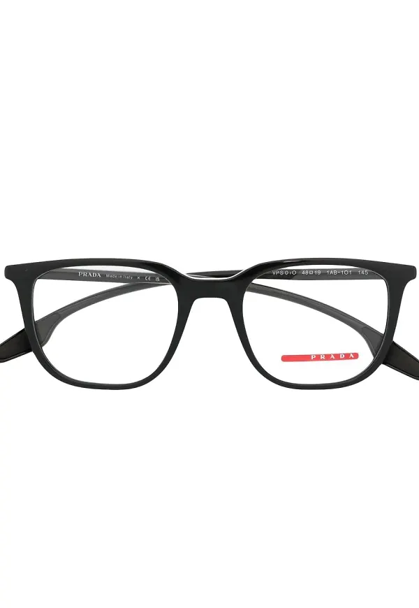 Prada Eyewear PS01OV fyrkantiga glasögon - Svart