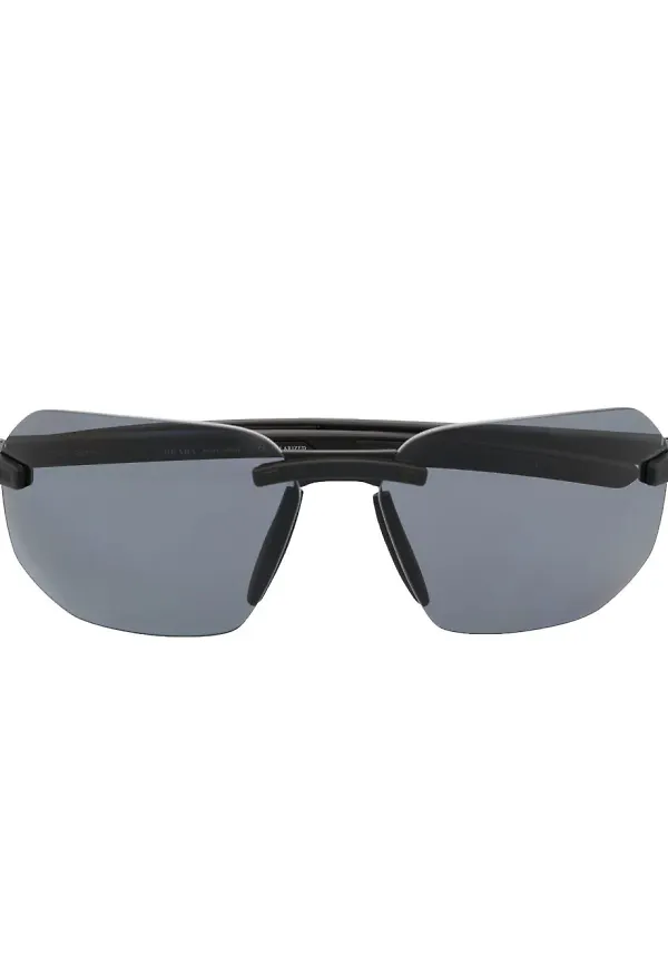 Prada Eyewear PS09WS rektangulära solglasögon - Svart