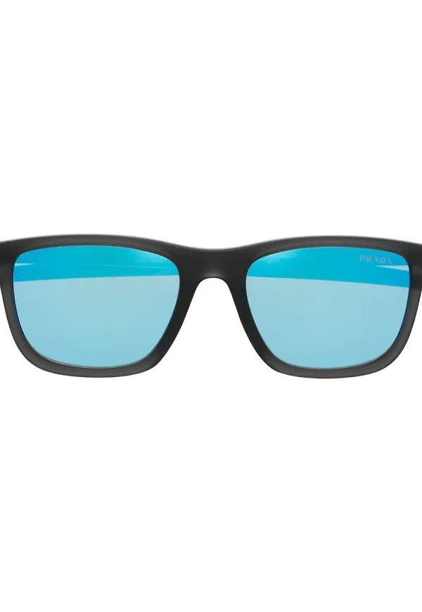 Prada Eyewear PS10WS fyrkantiga solglasögon - Svart