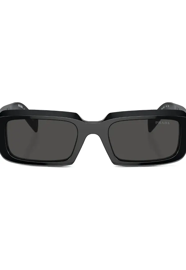 Prada Eyewear rektangulära solglasögon - Svart
