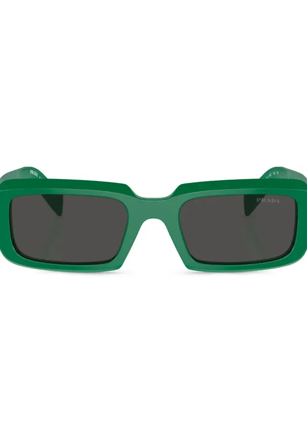 Prada Eyewear rektangulära solglasögon - Svart