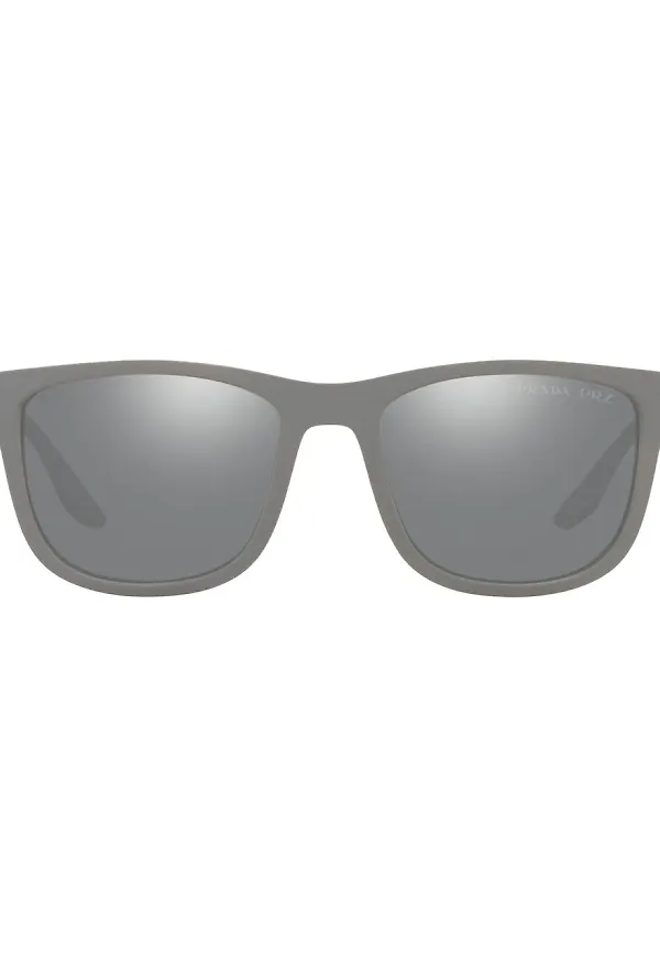 Prada Eyewear rektangulära solglasögon - Grå